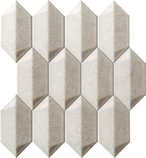 Tubadzin Bellante Grey Mozaika 26,6x28,8