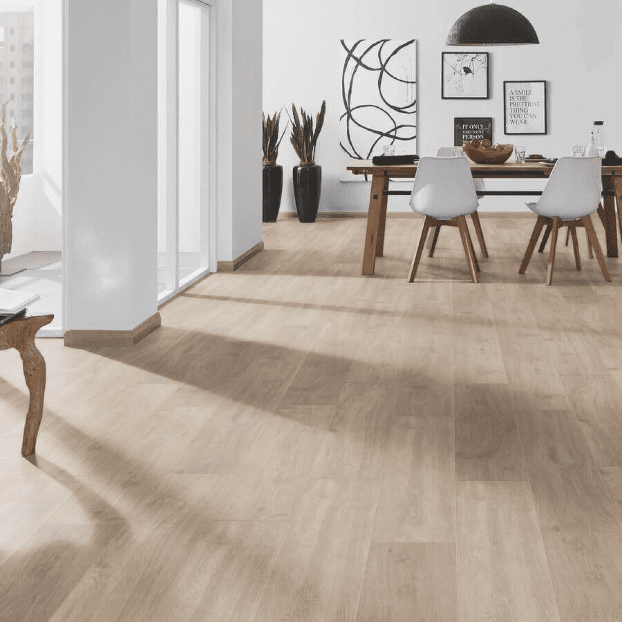 Krono Original Super Natural Classic-  Khaki Oak laminált padló (5966)
