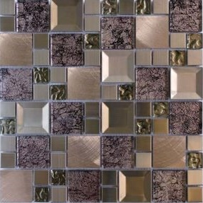 EXCLUSIVE ÜVEGMOZAIK 8 MM VTG 300X300X8MM A-MGL08-XX-080