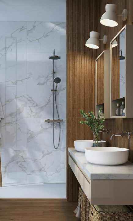 Emigres Timber Panel Natural 40x120 cm