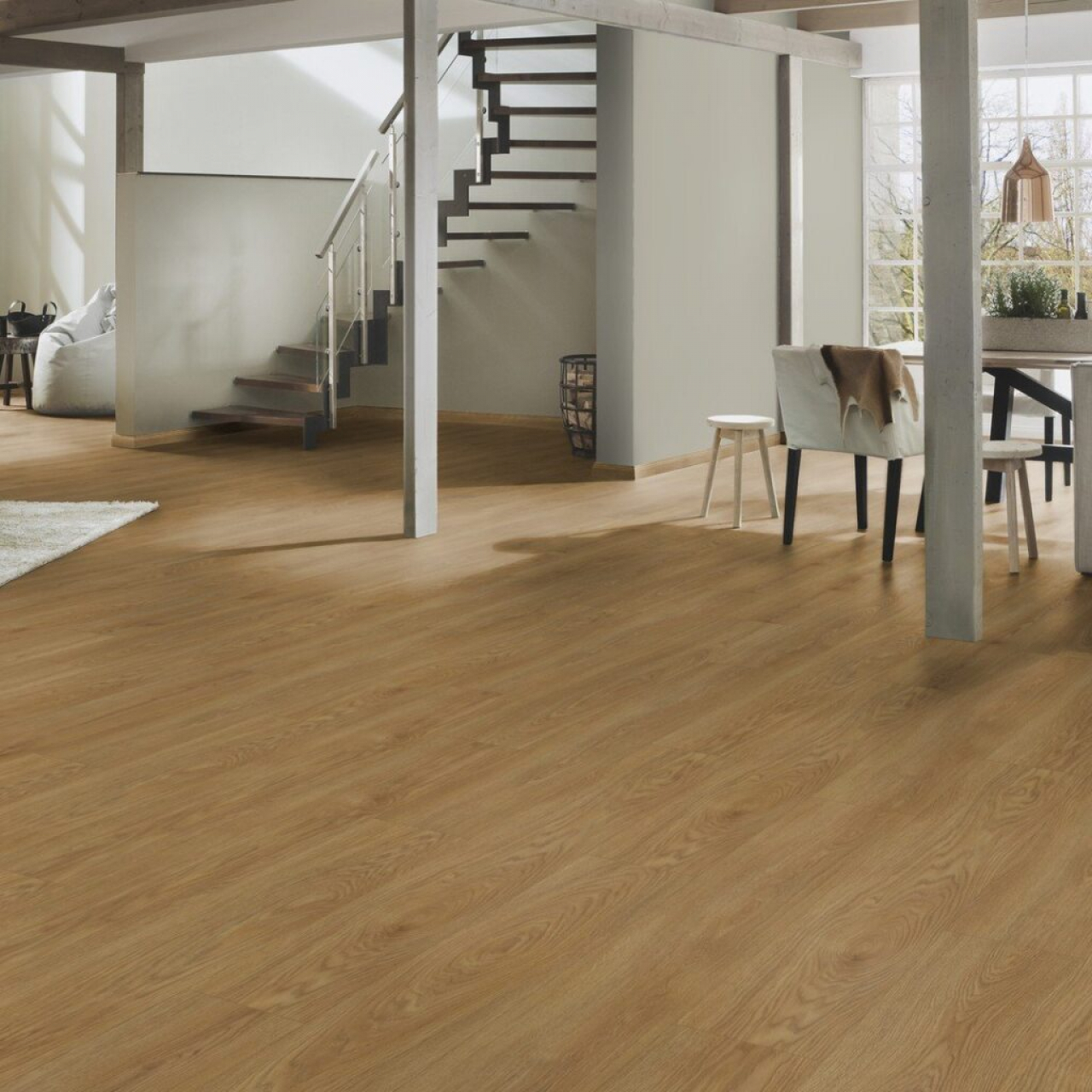 Krono Original Super Natural Wheat Cornforth Oak Synchro 1288x195x8 mm K638