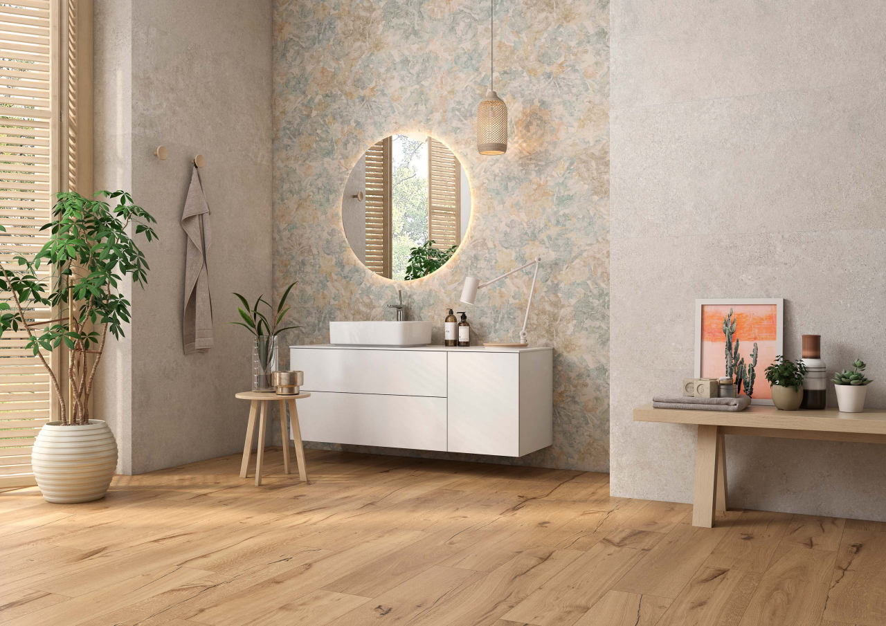 Roca June Enya Deko Caliza 60x120 F1D6G54ZA1