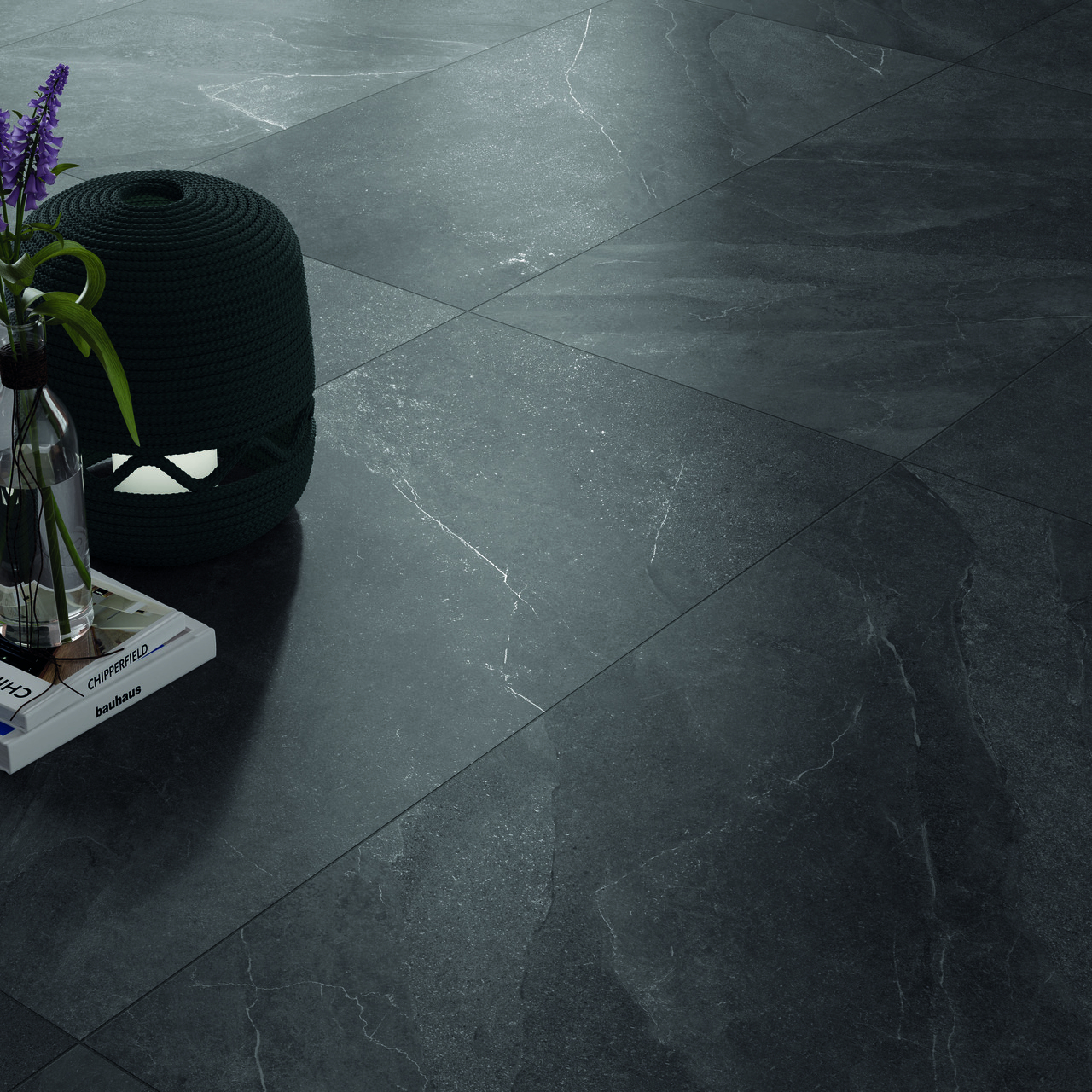Cotto Petrus Time Stone Grafite R10 60x60x8 cm TMS103