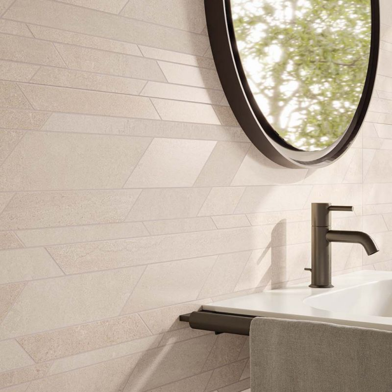 Flaviker Double Linear Beige Lux 3D Ret. 120x120x8,5 0014227