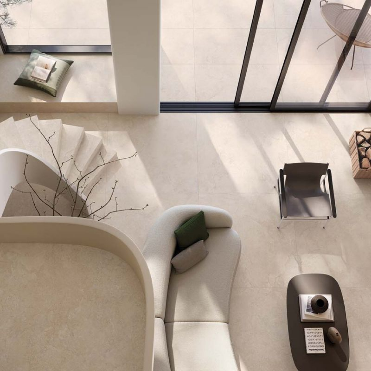 Flaviker Double Linear Beige Ret. 80x80x8,5 0014825