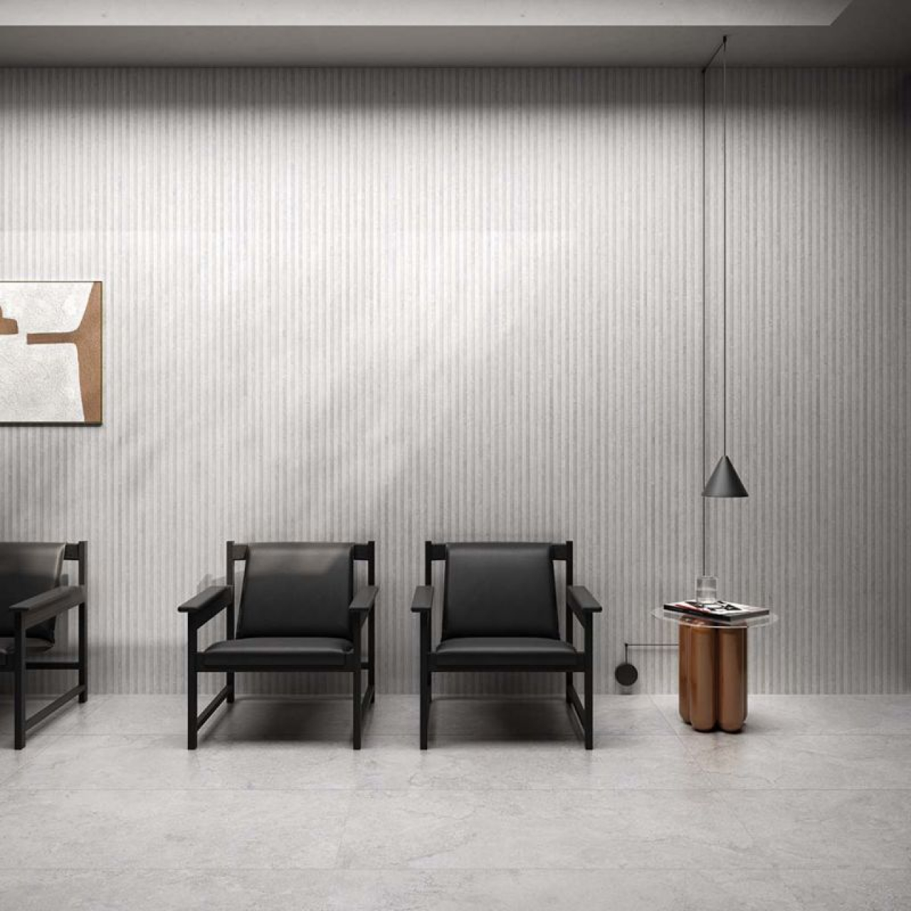 Flaviker Double Plain Grey Ret. 80x80x8,5 0014836