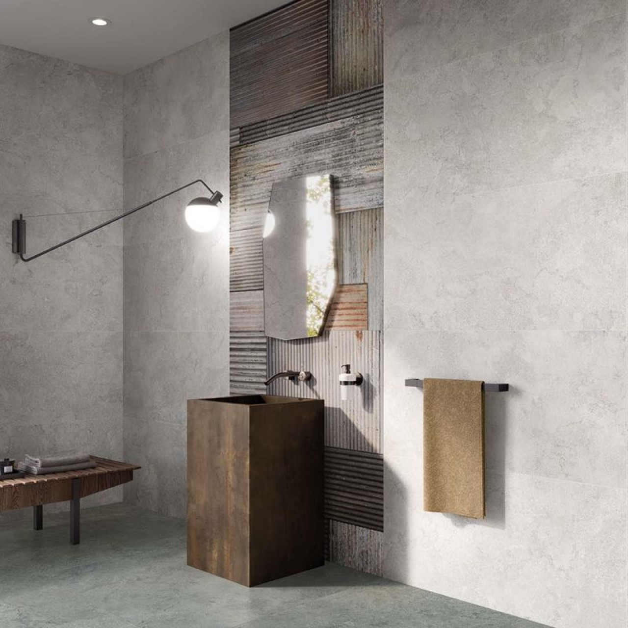 Flaviker Double Linear Grey R11 Ret. 60x120x20 0014301