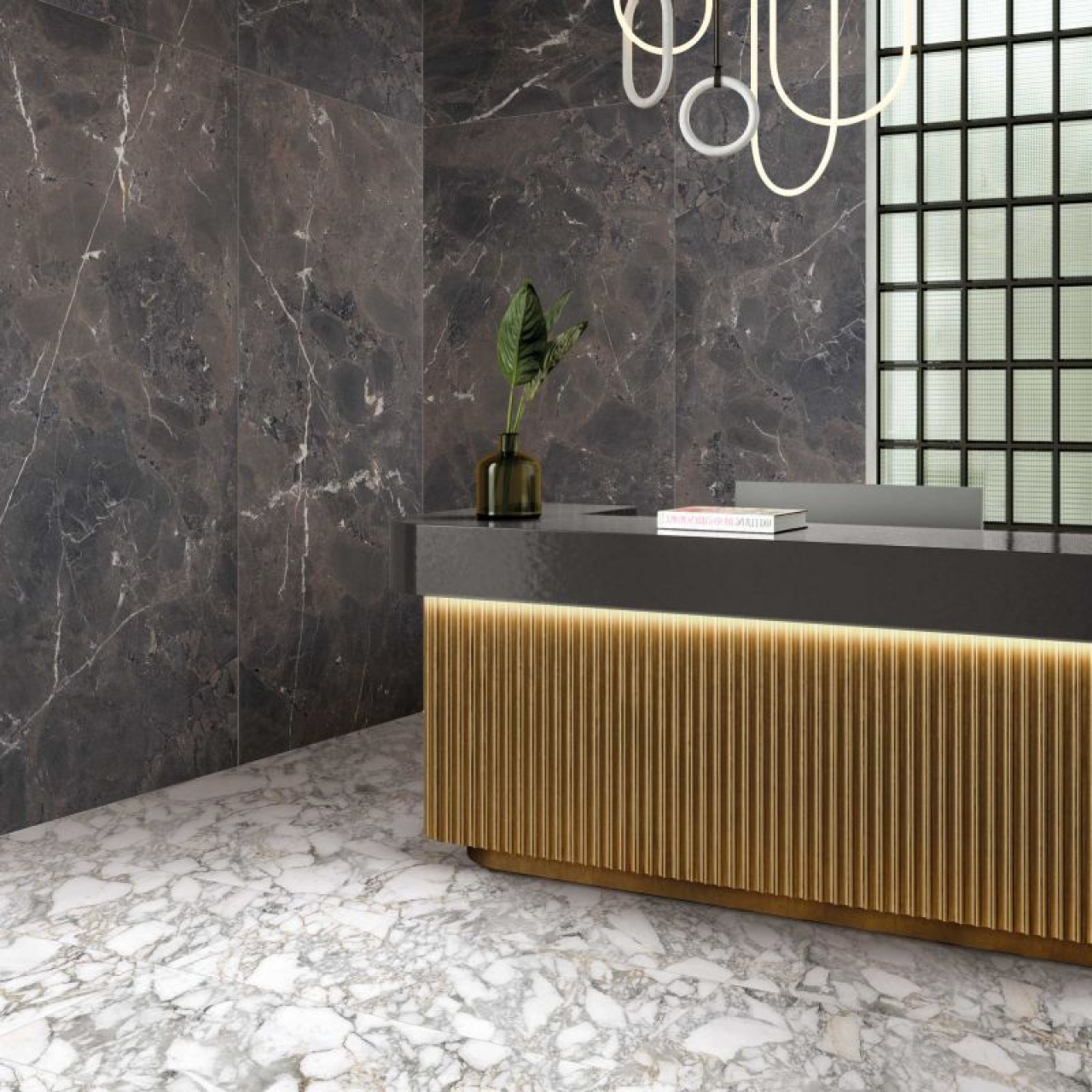 Flaviker Supreme Memorise Bianco Vagli Ant 3D Tech Rett. 60x120x8,5 0011857