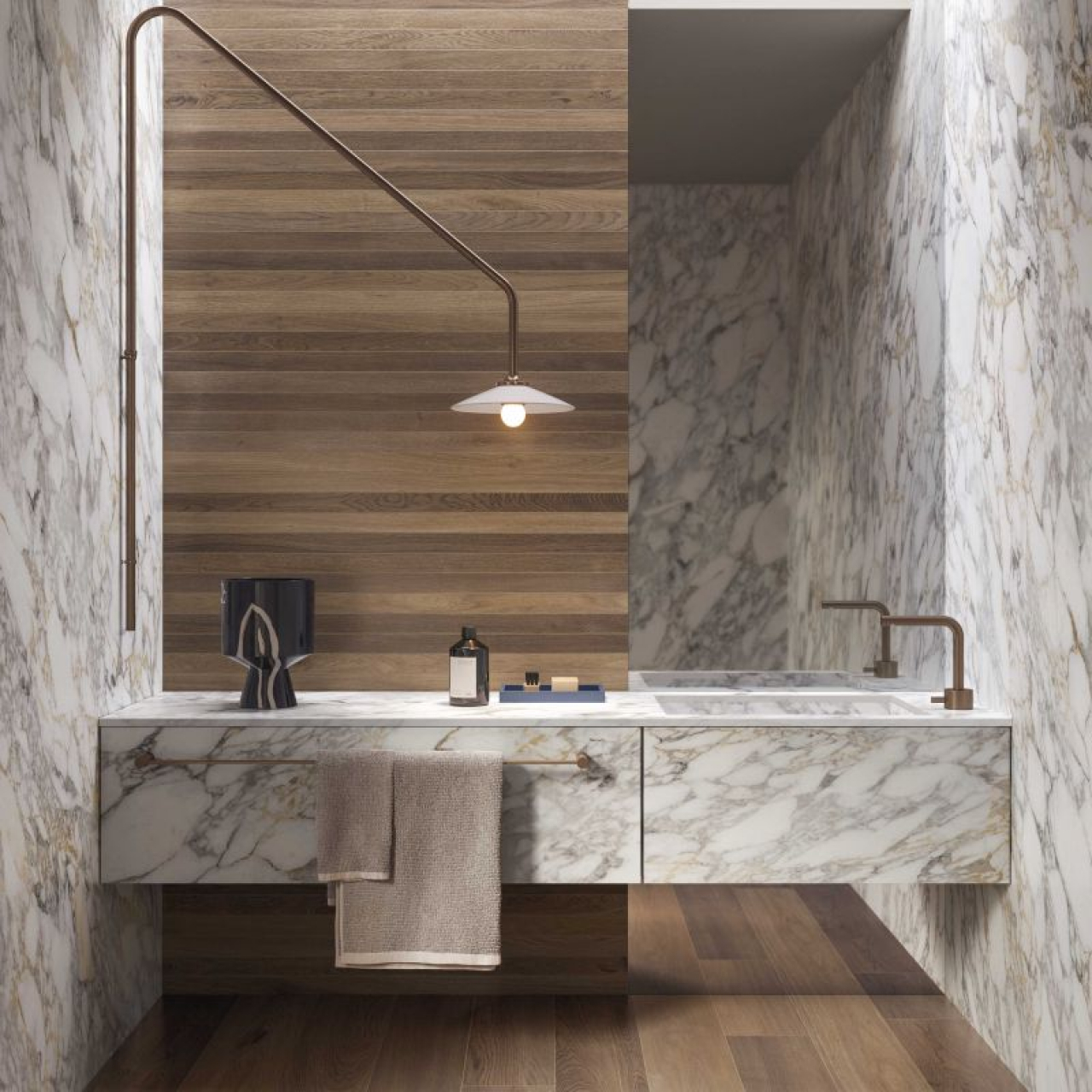 Flaviker Supreme Memorise Quarzite Luna Naturale P.Tech. R10 Rett. 120x120x8,5 0013305