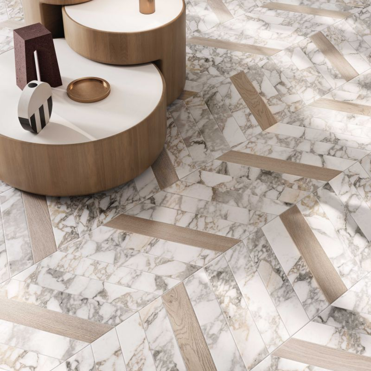 Flaviker Supreme Memorise Medley Quarzite 3D Tech Naturale Rett 60x120x8,5 0013290