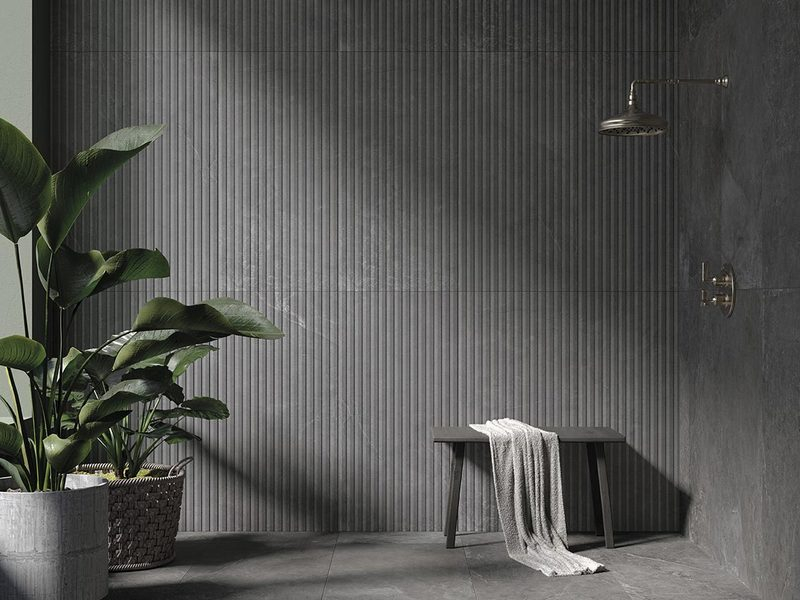 Antica Ceramica - Ermetica Rigat-One Lavagna 60x120 (005516)