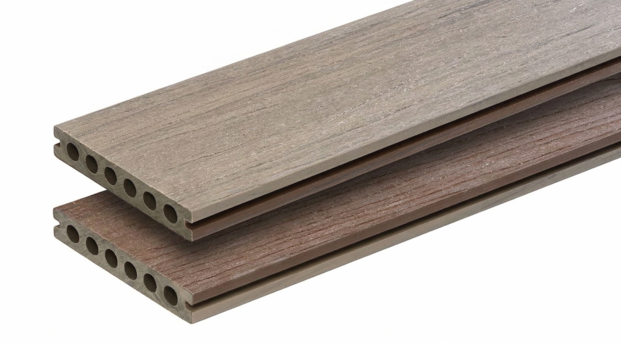 MM WPC Prestige Co-extrudált teraszdeszka Light Gray (MMW202)