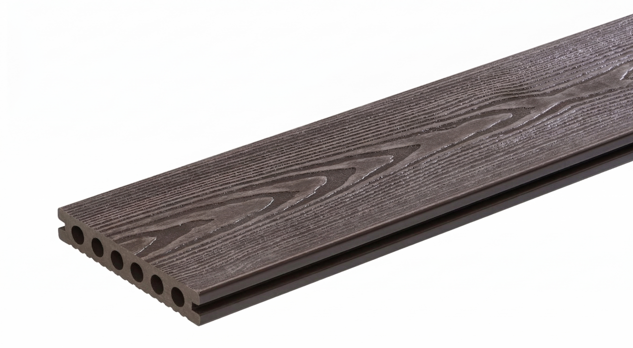 MM WPC Trusty extrudált teraszdeszka Dark Brown (MMW101)
