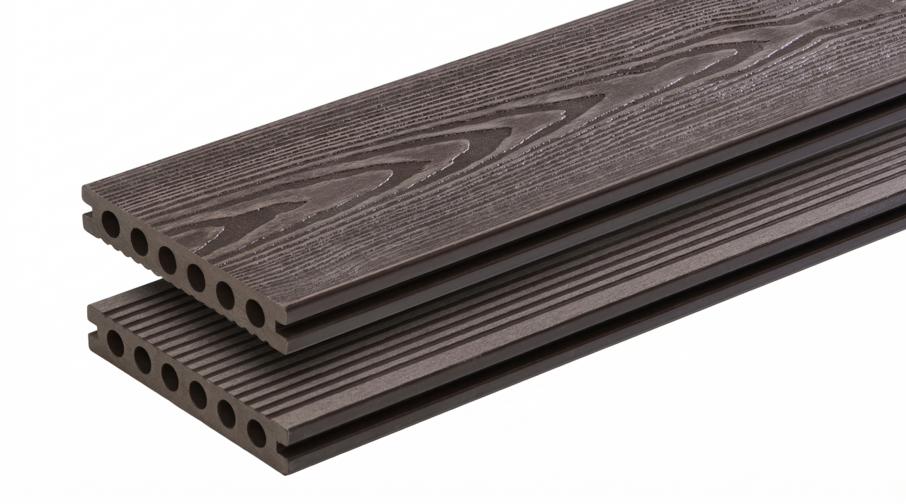 MM WPC Trusty extrudált teraszdeszka Dark Brown (MMW101)